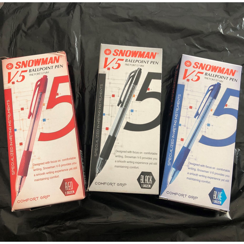 

[PCS] PULPEN SNOWMAN V5 HITAM BIRU MERAH , PULPEN SNOWMAN V-5 , PULPEN SNOWMAN V 5 , PULPEN SNOWMAN , BOLPEN
