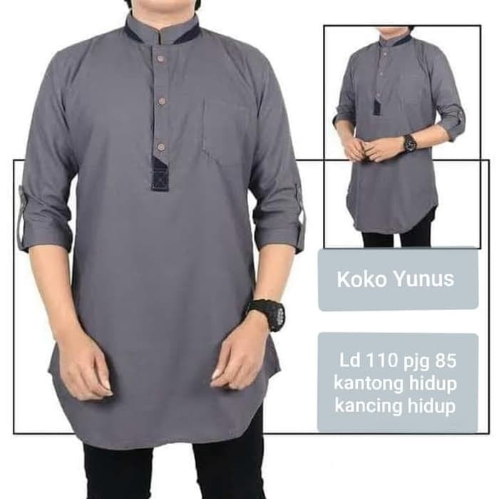 HCL Koko Zayen Baju  Koko Pria Dewasa  Baju  MusliM  Cowok 