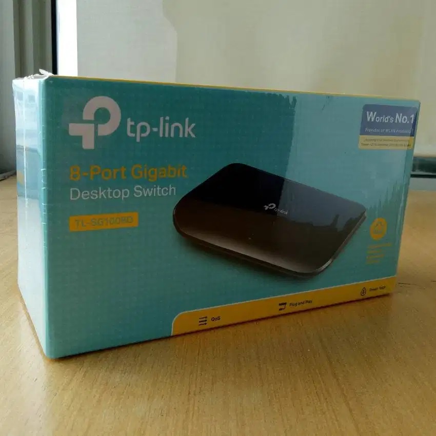 TP-LINK TL-SG1008D : 8-Port Gigabit Desktop Switch