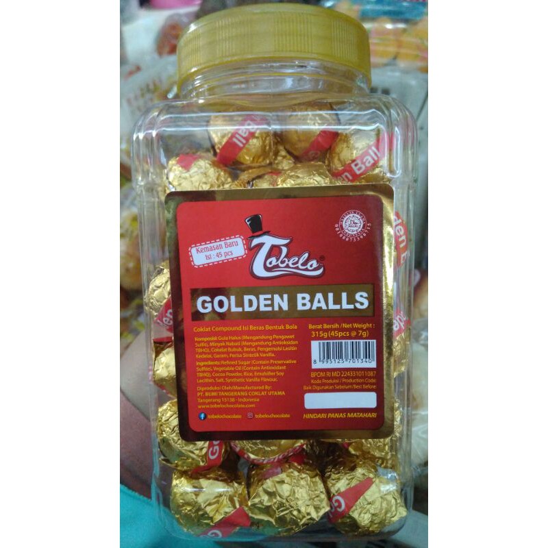 

COKLAT TOBELO GOLDEN BALL