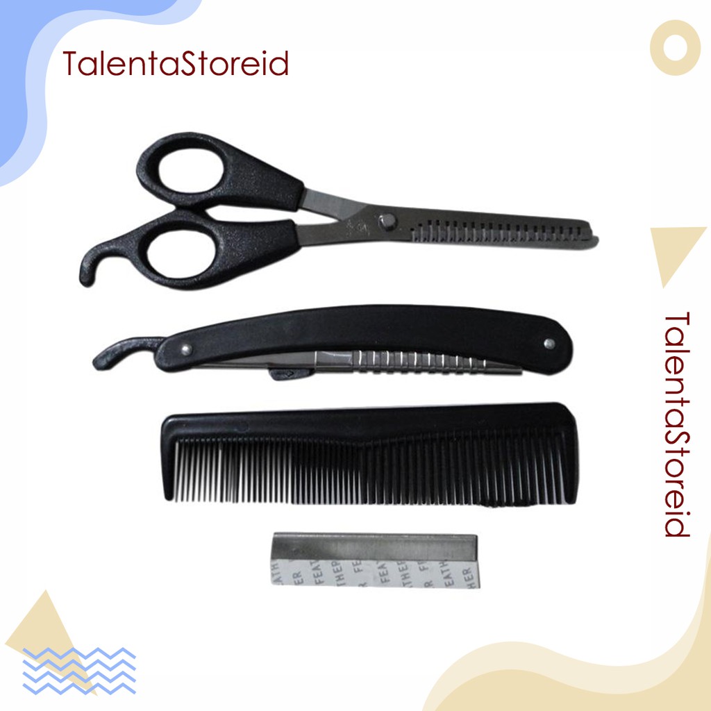 Paket Lengkap Happy King Proclipper HK 900 Alat Cukur Rambut Mesin Cukur