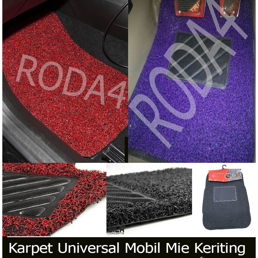 Karpet Mobil - Car Carpet - Floor Mats Universal Mie Keriting Wuling Confero