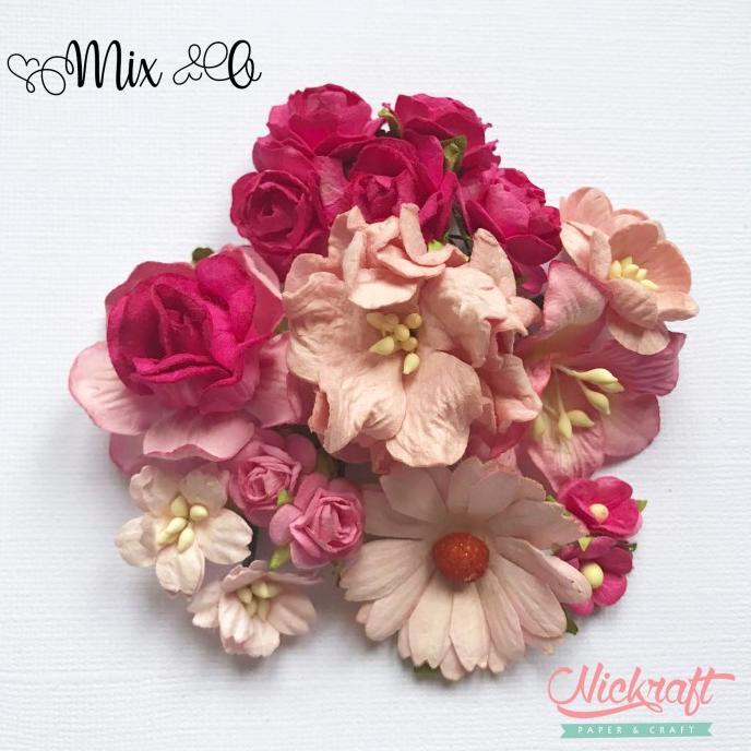 

Sale!!! Mulberry Paper Flower Bunga Kertas Scrapbook Mahar Dll - Kode O - Paling Diminati