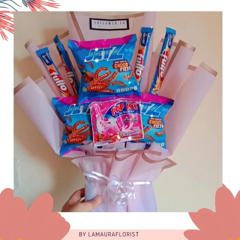 

Buket Snack/ makanan wisuda, ulang tahun