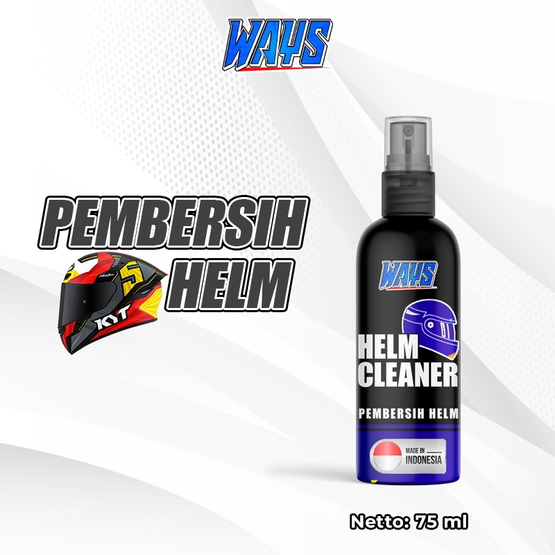 [A031] WAYS PAKET Pembersih + Parfum Helm Motor | Helm Cleaner Pembersih Body Visor dan Pewangi Helm