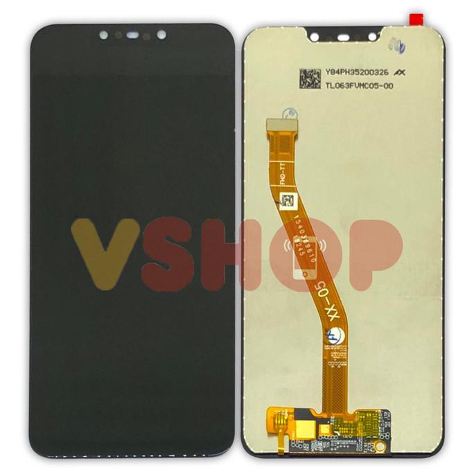 LCD TOUCHSCREEN HUAWEI NOVA 3I LNE LX2 ORI OEM FULLSET - Hitam