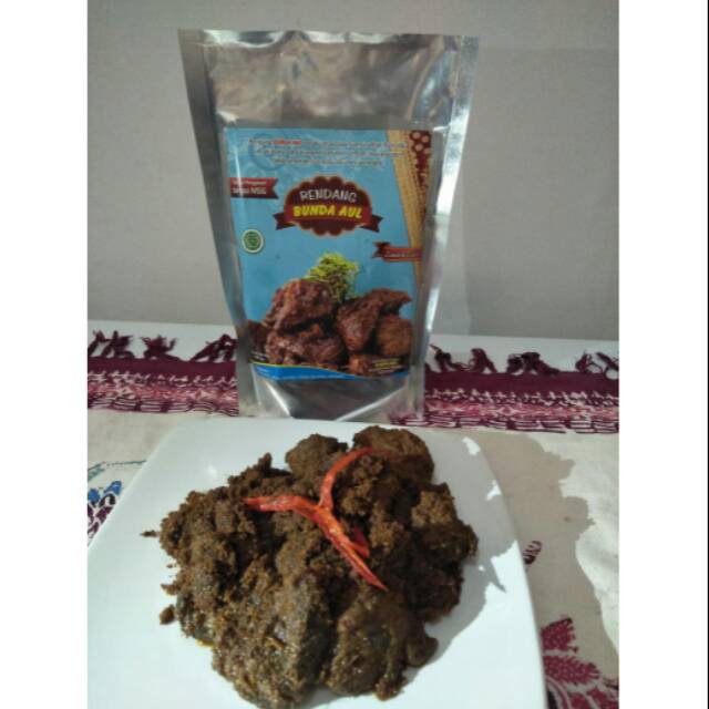 

Menu Sehat Rendang Daging Sapi Bunda Aul / Tanpa Micin / Tanpa Pengawet