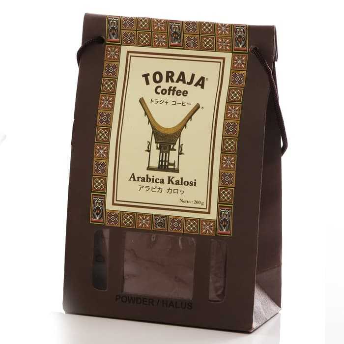 

KOPI TORAJA ARABIKA KALOSI PAPERBAG 200 GRAM