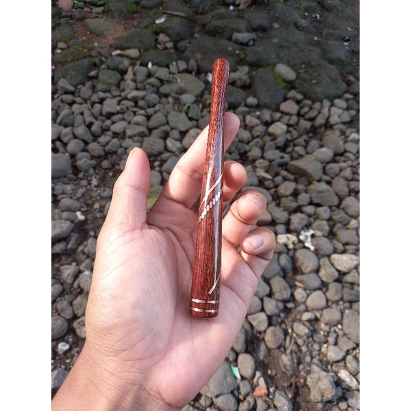 pipa galih asem motif ulir ekor scorpio 8 - 15 cm