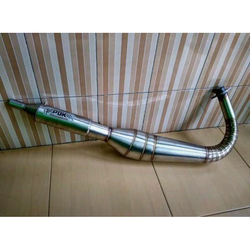 knalpot pdk rx king/bahan stainless/pdk rx king
