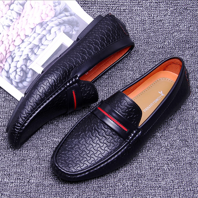 Sepatu Loafers Pria Kantoran Formal Sepatu Pria Kantor Slip On Kulit Sintetis Panarybody Original