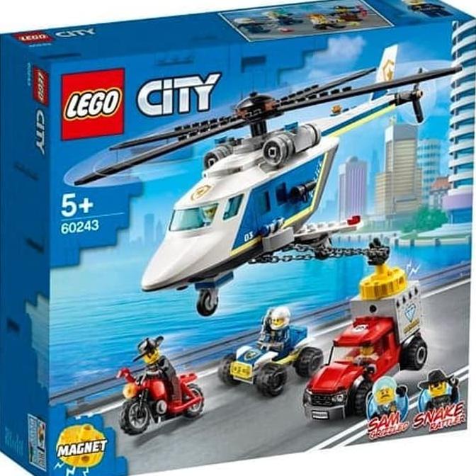 OPEN RESSELER LEGO City 60243 Police Helicopter Chase