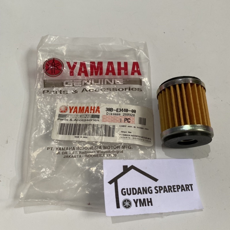 Filter Oil Saringan Oli Force F1 R15 Jupiter Mx King Mt15 Vixion 155 38B-E3440-01, Pindah kode 1S7-E
