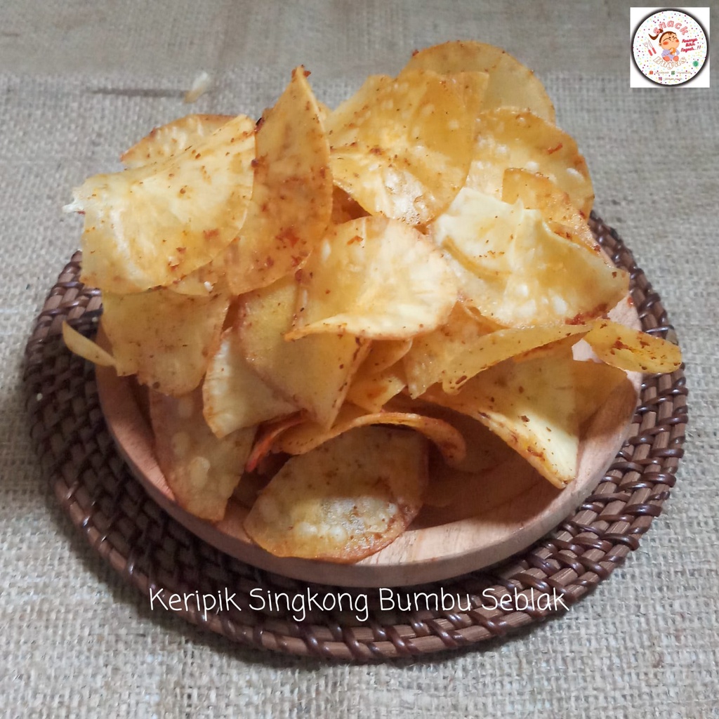 

VIRAL !!! Keripik Singkong SEBLAK PEDAS