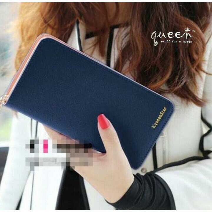 Dompet Baellerry Panjang Polos Slot Simpel Termurah Cewek Wanita Wallet Kartu Atm