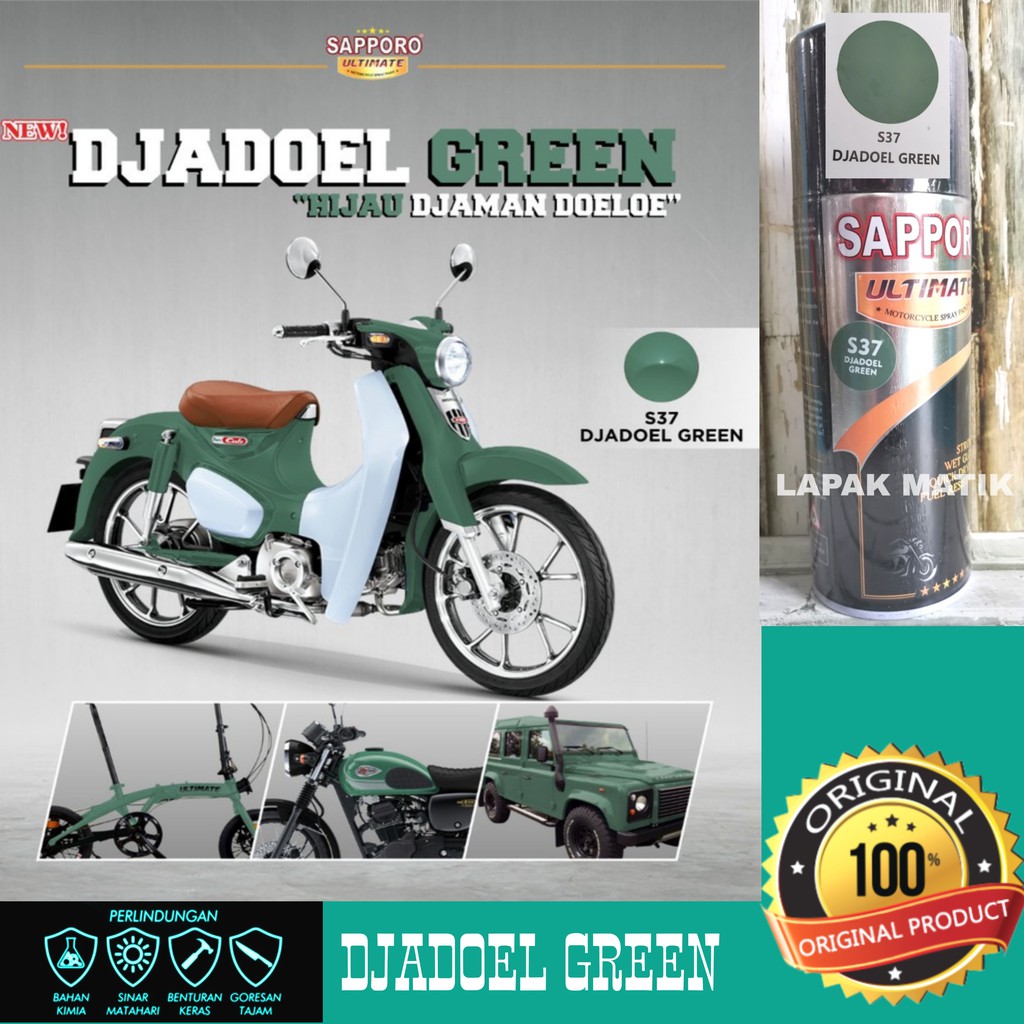 Pilok Sapporo Ultimate JADUL GREEN / DJADOEL GREEN S37 400Ml