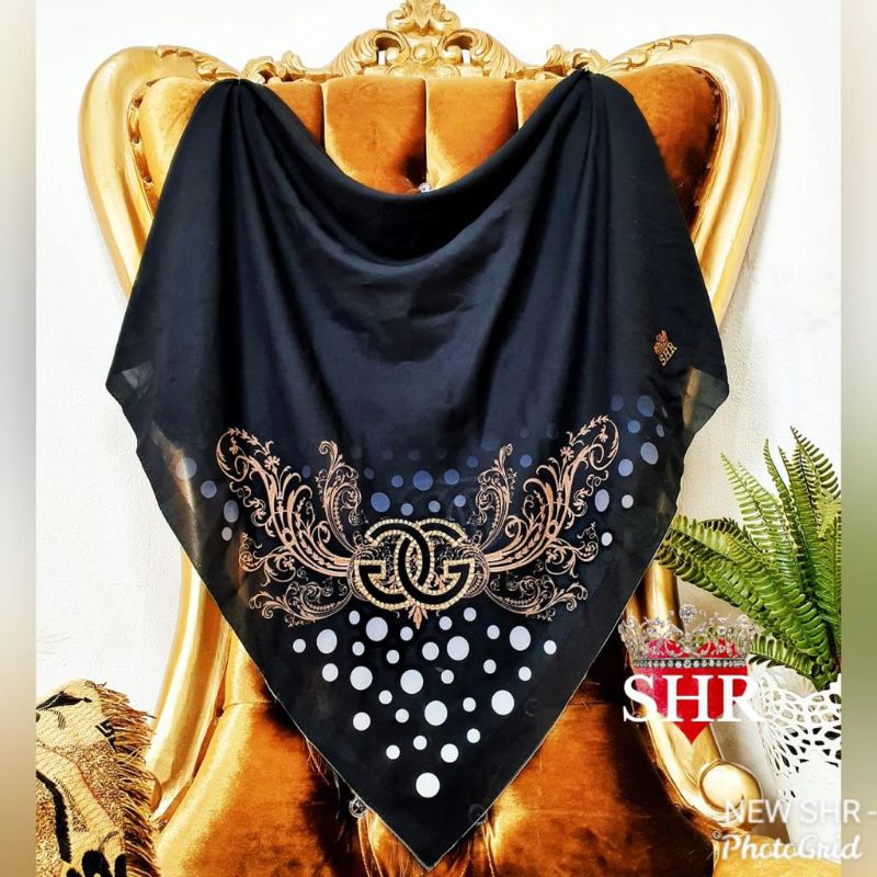 Hijab chanel TERBARU ori SHR / kerudung segiempat