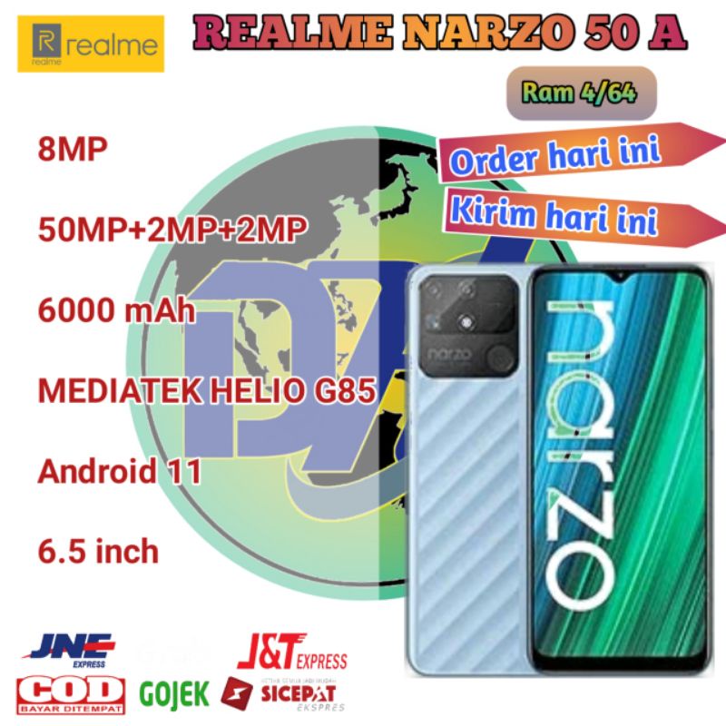 REALME NARZO 50A 4/64 GB