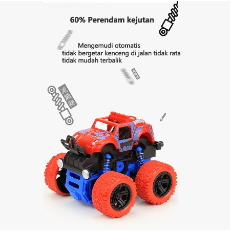 MONSTER ZAP MAINAN MOBIL JIP ANAK OFF ROAD 4 DRIVE INERTIAL BIGFOOT 360 DERAJAT | FADHILAH SHOP BJB