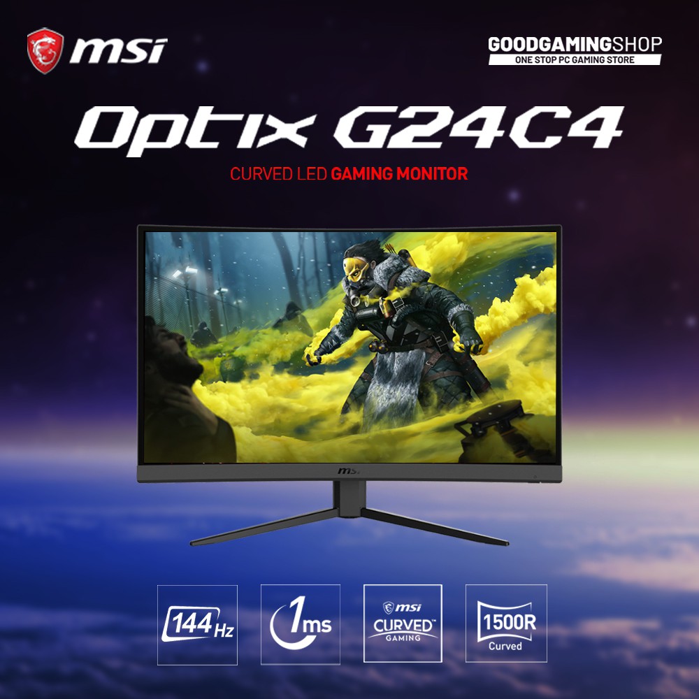 MSI OPTIX G24C4 Curve Monitor