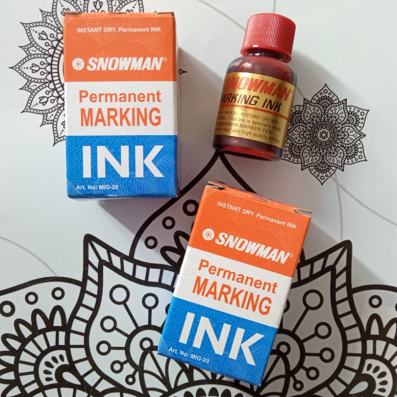 

Refill Ink Permanent Marker Snowman 20 ml (MIG-20)