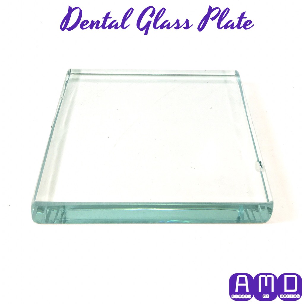 Jual Dental Glass Plate Mixing Slab Shopee Indonesia