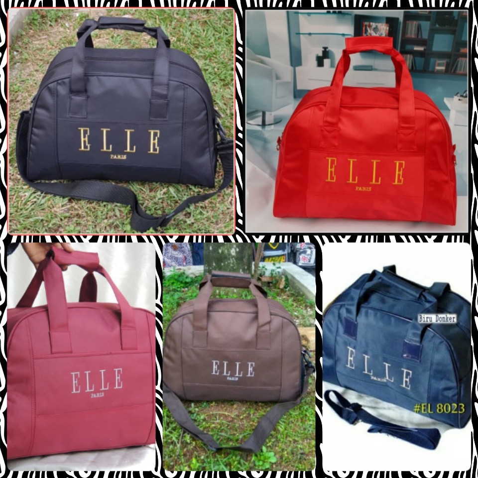 TAS JINJING PAKAIAN ELLE TALI PANJANG Tas Travel Bag Tas Pakaian Tas Baju Tas Jinjing Tas Piknik