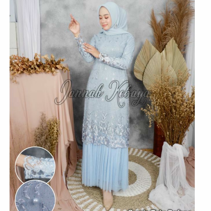 kebaya gamis tutu jannah