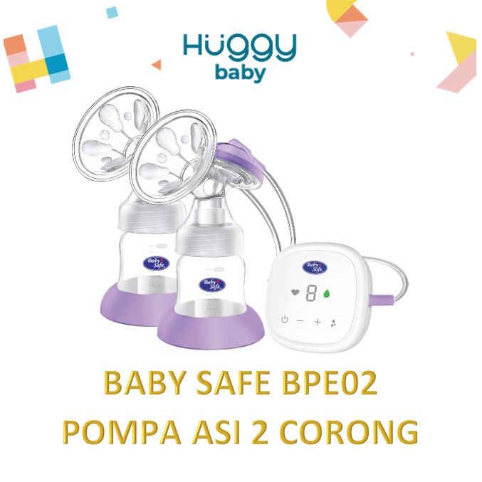 Baby Safe BPE02 Double Electric Breast Pump | Pompa ASI 2 Dua Corong