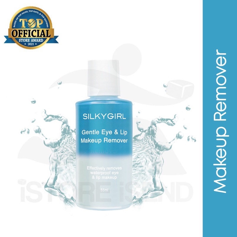 SILKY GIRL EYE &amp; LIP MAKE UP REMOVER 55ML