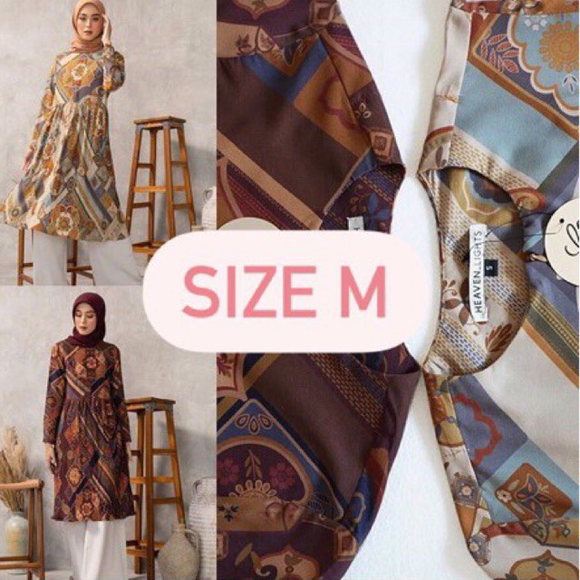 Sahara Pleats Tunik Heaven Lights