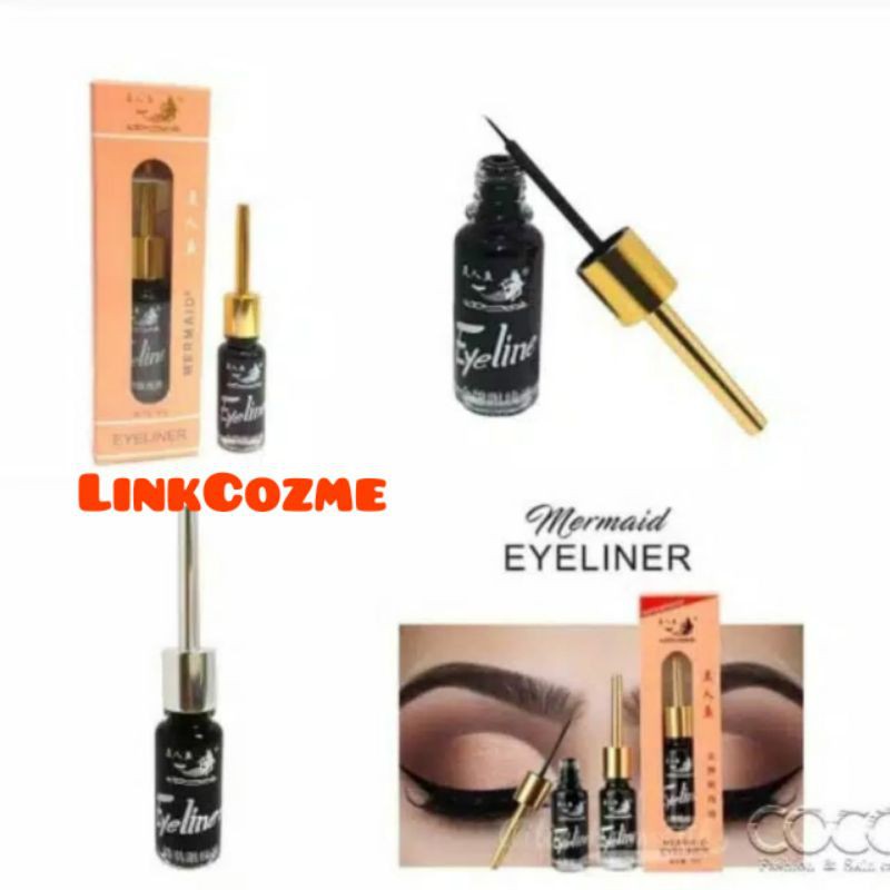 Eyeliner Duyung / Mermaid botol Kaca