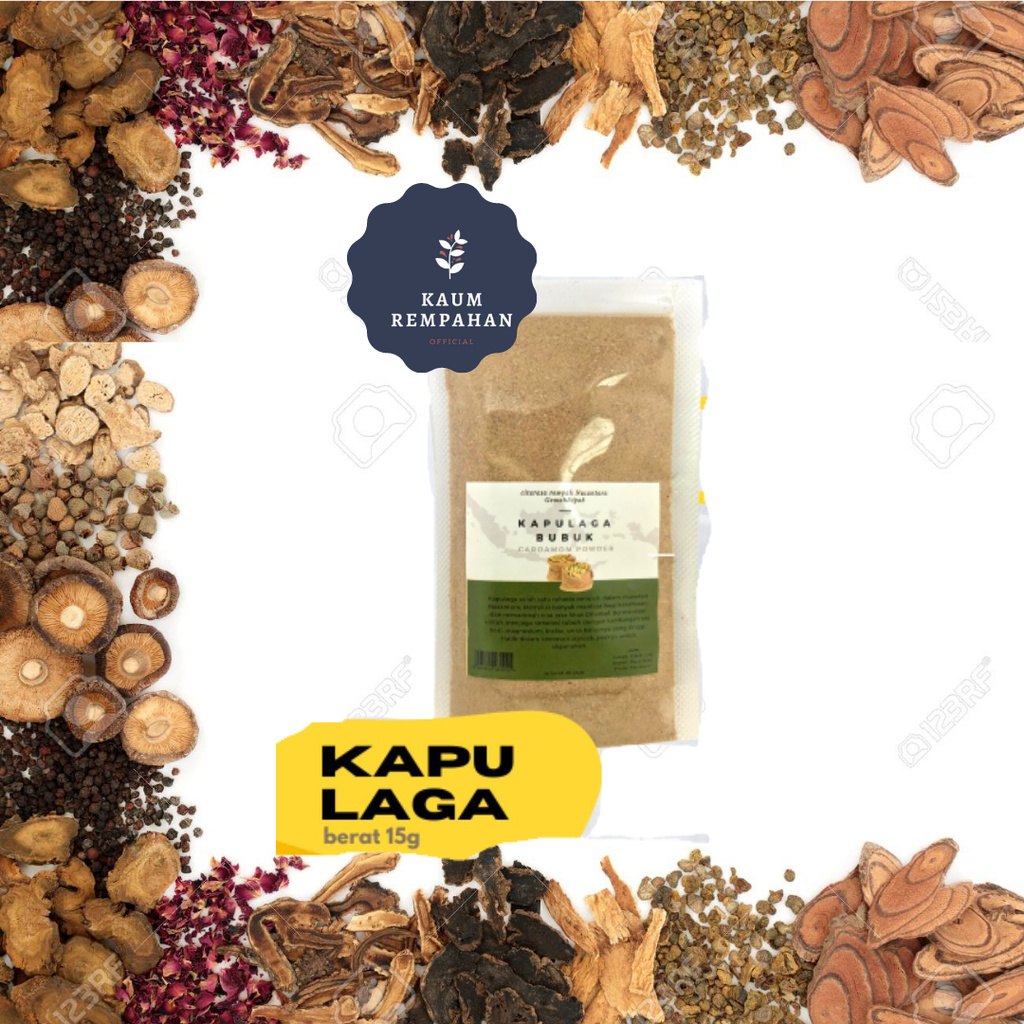 

Bumbu / Bumbu Penyedap - Kapulaga Bubuk