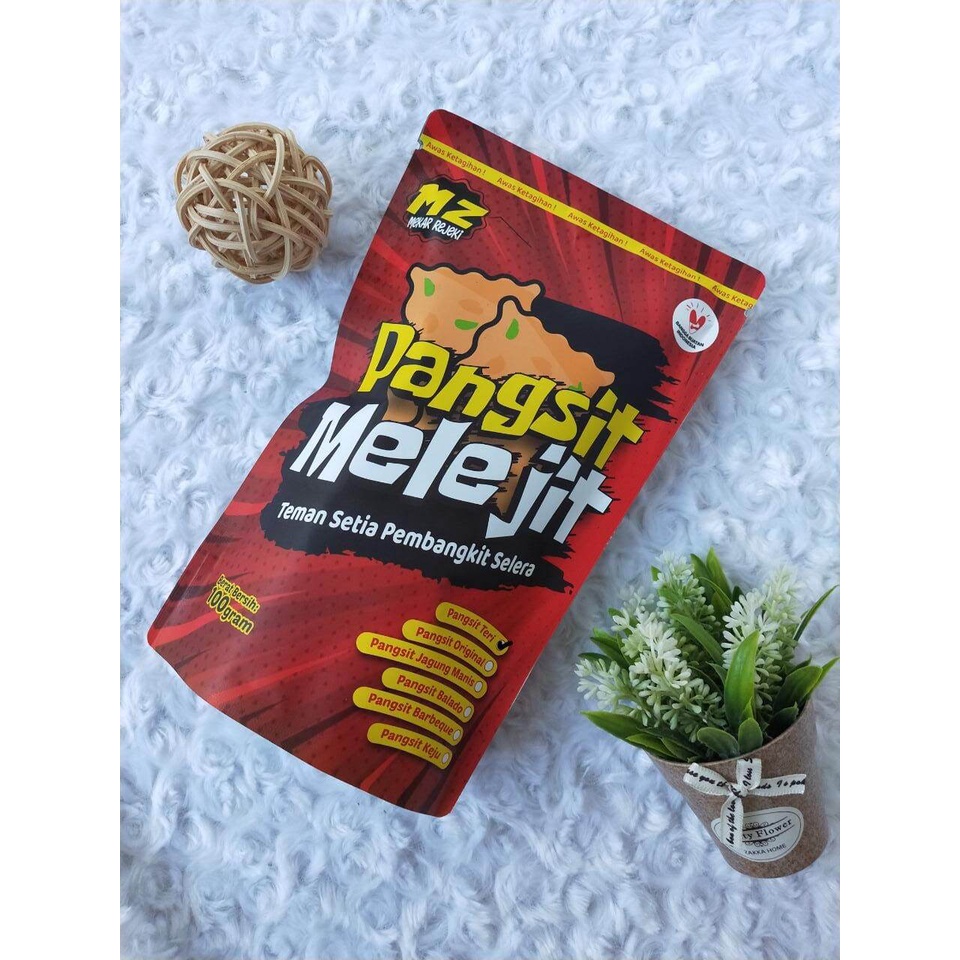 [TERMURAH] STICK &amp; PANGSIT MELEJIT RASA TERI, ORIGINAL, BALADO 100gr - TEMAN SETIA PEMBANGKIT SELERA