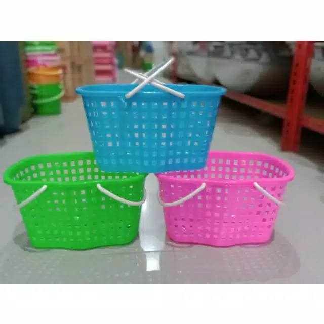 Keranjang Tempat Sabun Mandi  / Keranjang MIni Basket Plastik