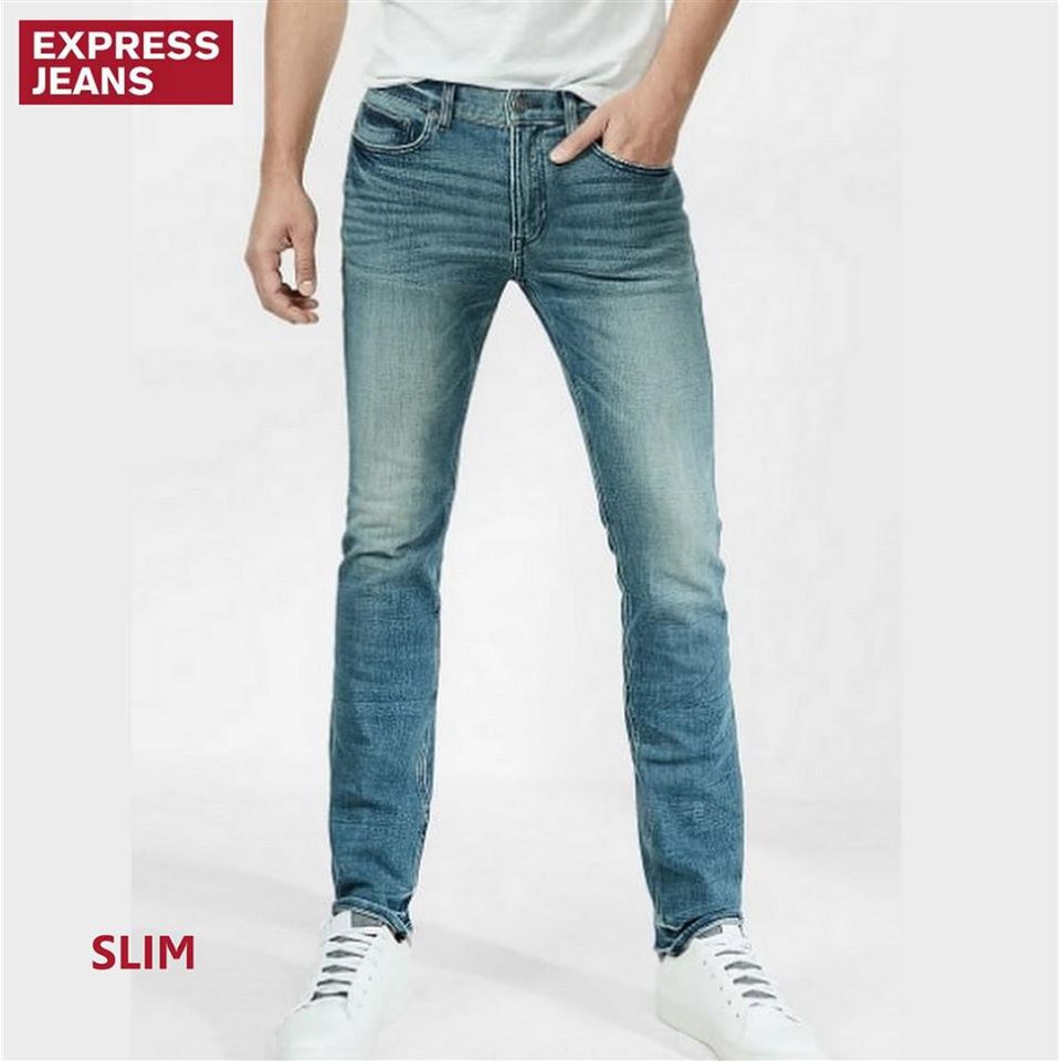 Celana Jeans Panjang Pria Branded EXPRESS Original murah sisa ekspor Slim fit Jeans