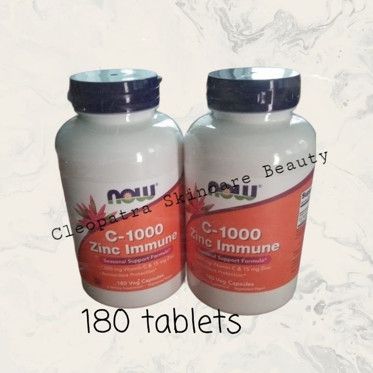 Zinc & Vitamin C - 1000mg NOW