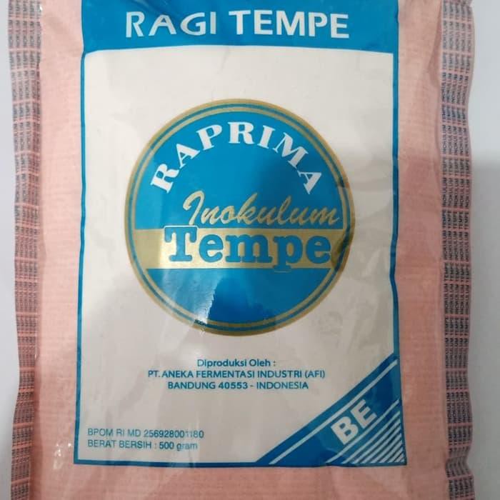 

Ragi Tempe Raprima Kualitas No 1 Pack 500 Gram