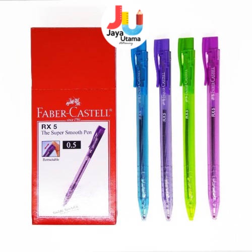 

Faber Castell Pulpen Bolpen Ball Pen Pena Rx 5 0.5 mm