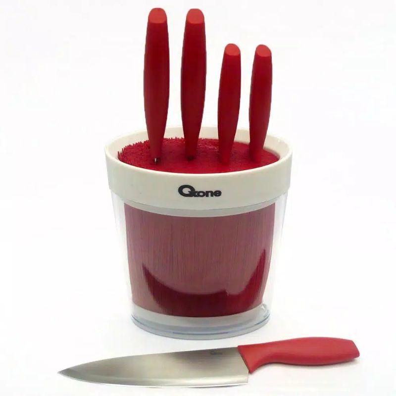 Oxone Ox-906 Pisau Set Knife Dapur Pemotong Alat Potong Daging Buah Makanan Tempatnya Wadah Ox 906