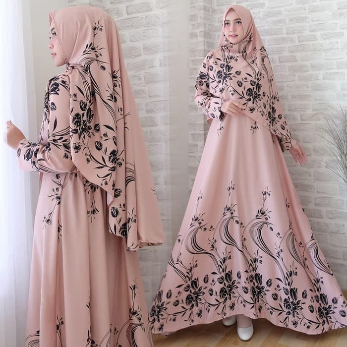 [TIFANNY SYARI PINK SALEM 0043] GAMIS KEKINIANBalotelly Pink Salem