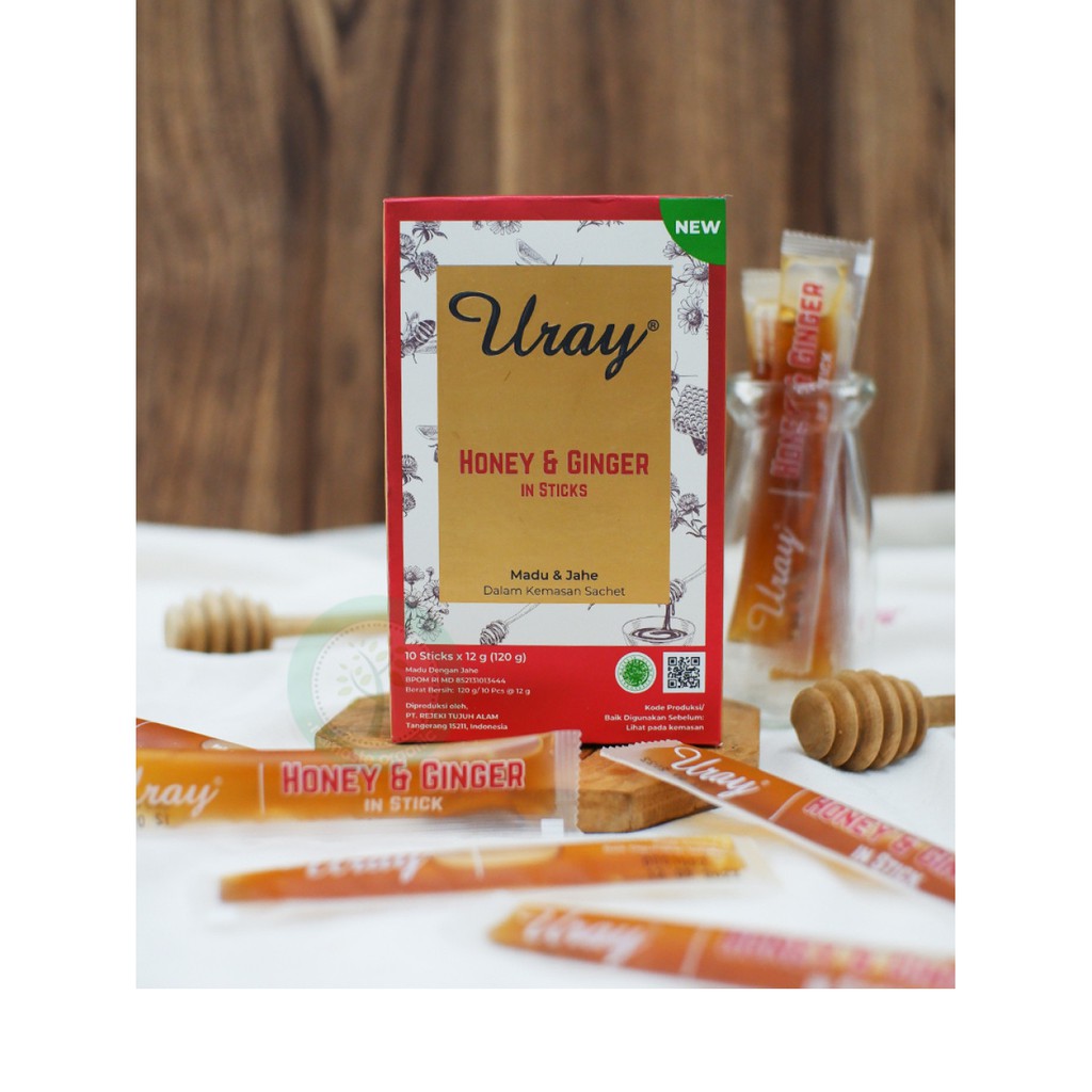 

Uray Honey & Ginger Stick - 120gr