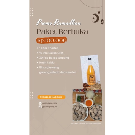 

Paket Berbuka bakso