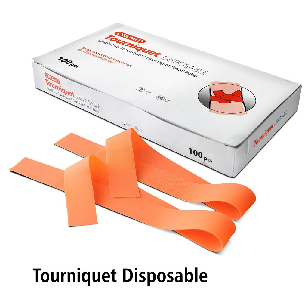 Tourniquet disposable box'100s Onemed