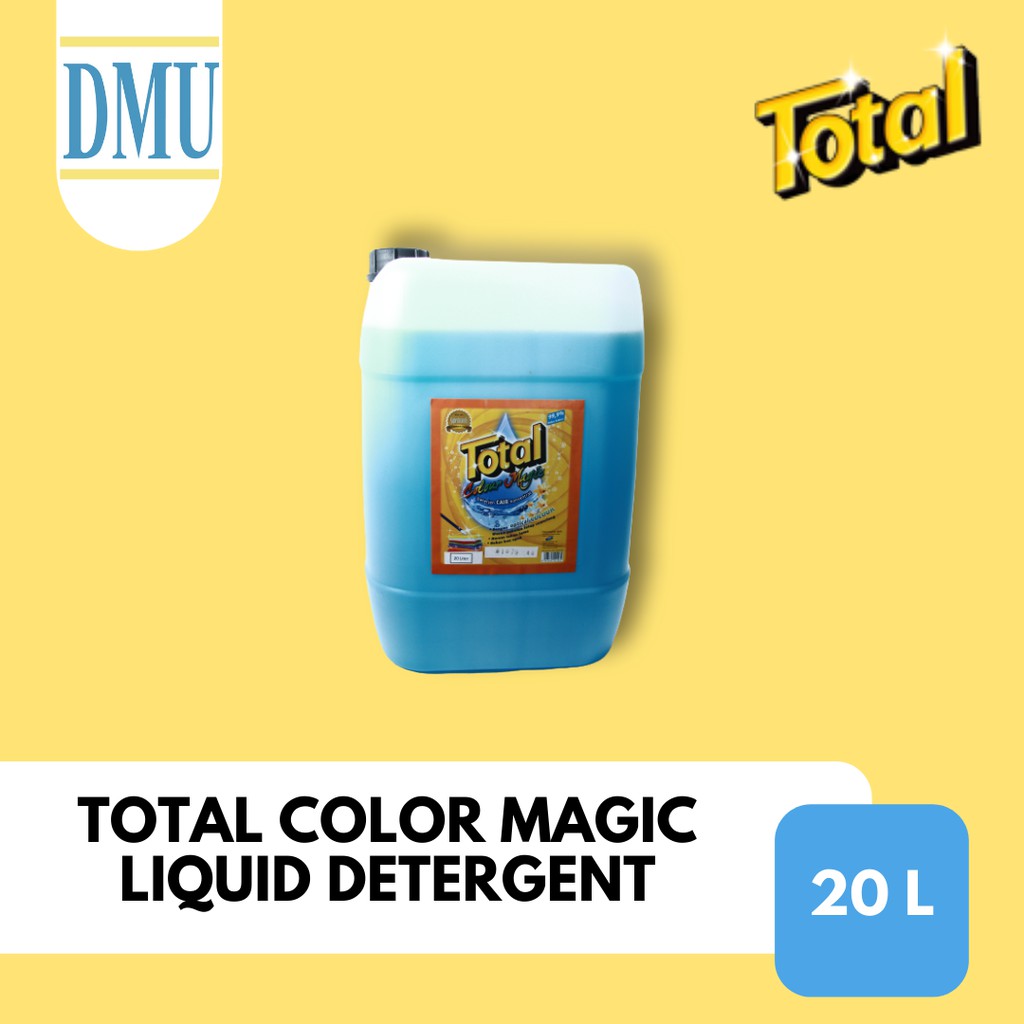 

Sabun Detergent Cair Total Colour Magic 20 L