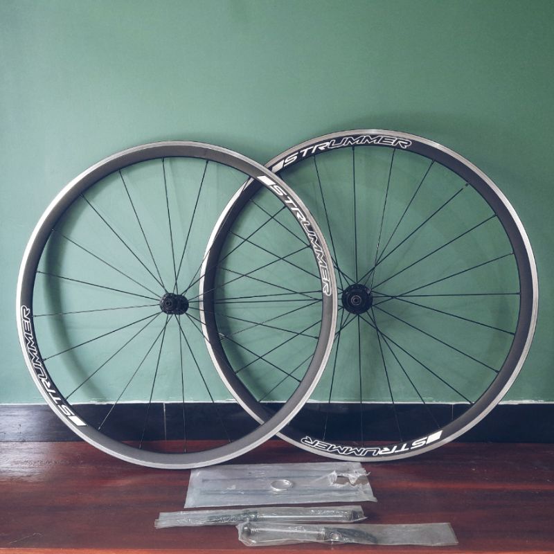wheelset 700c rim brake strummer ringan loncer