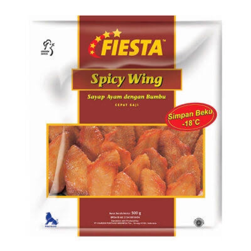 

Fiesta Spicy Wing 500gr