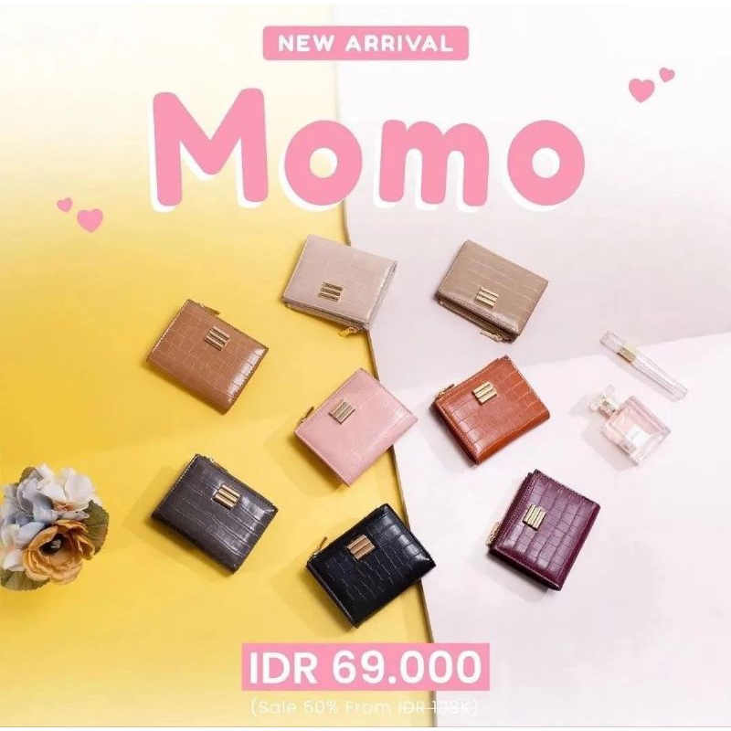 DOMPET LIPAT WANITA UNIK CANTIK LUCU KECIL IMUT JIMS HONEY JH MOMO WALLET KADO ULTAH ANNIVERSARY PACAR ISTRI CEWEK PEREMPUAN UNIK ELEGANT CANTIK MURAH FEMINIM PROMO DISKON DOMPET CROCO CEWEK KECIL IMUT