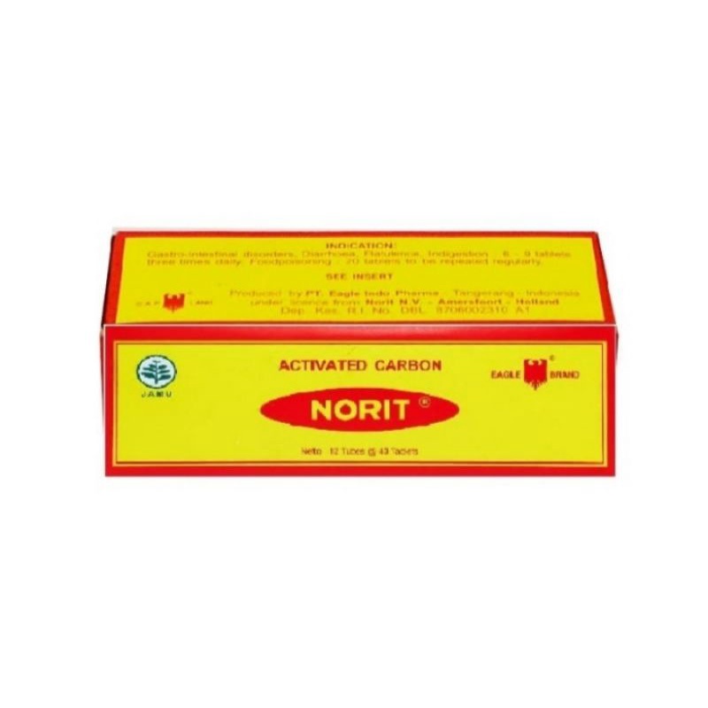 

norit obat diare isi 40 tablet