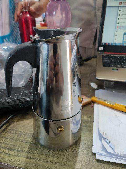 Mokapot Moka Pot - Original - 6 Cup - Coffee Maker - 6cup - 6 Cangkir Kopi 300ml 300 Ml